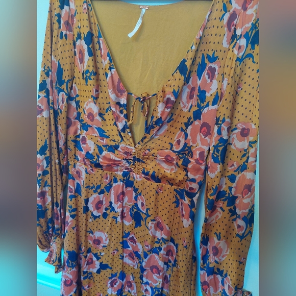 Free People Size 4 Floral Dress - Picture 5 of 6